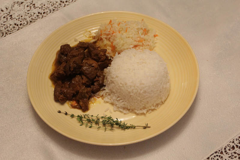 Curry Goat Combo